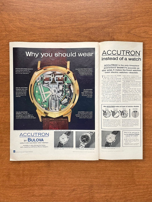 1963 Bulova Accutron Advertisement