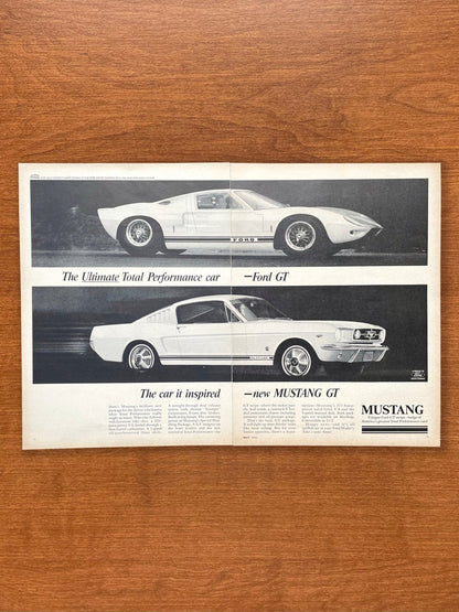 1965 Ford GT & Mustang GT Advertisement