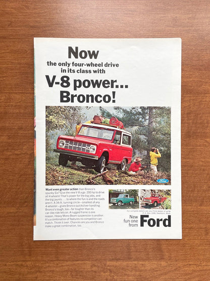 1966 Ford Bronco Advertisement