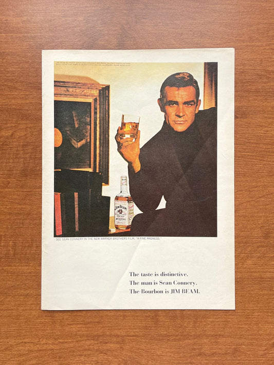 1966 Jim Beam feat. Sean Connery Advertisement