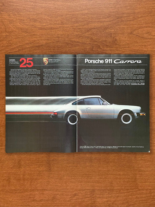 1984 Porsche 911 Carrera Advertisement