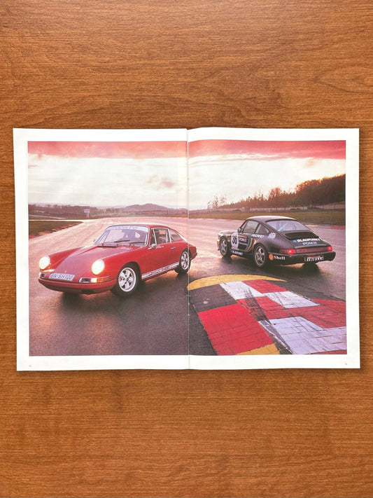 1991 Original magazine pages with Porsches Image