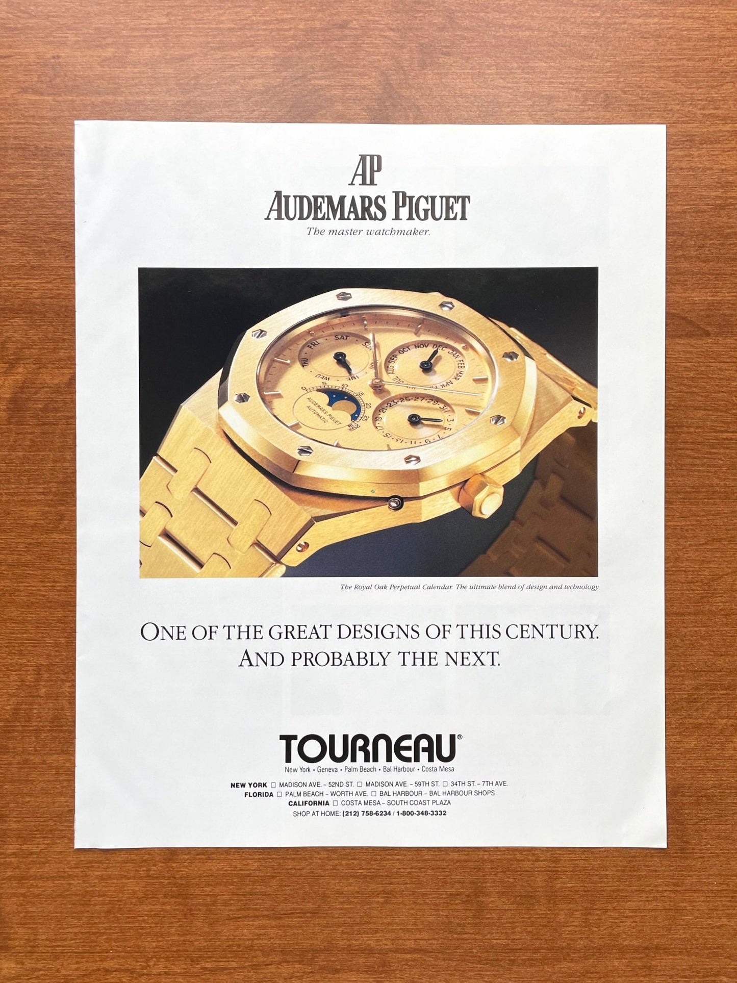 1993 Audemars Piguet Royal Oak Perpetual Calendar Ref. 25654 Advertisement