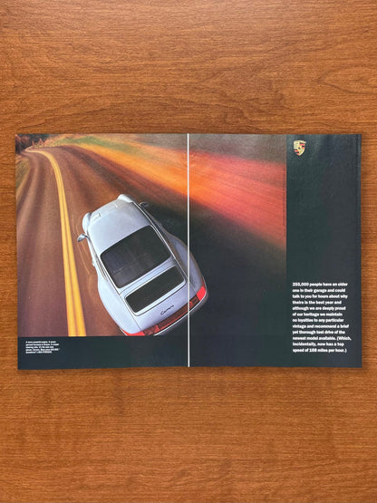 1994 Porsche 911 Carrera "255,000 people..." Advertisement