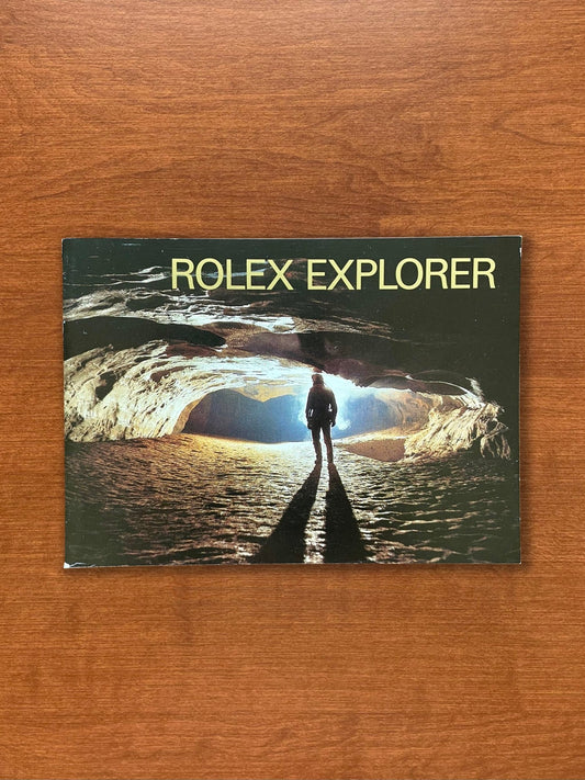 1997 Rolex Explorer Original Booklet with Instructions