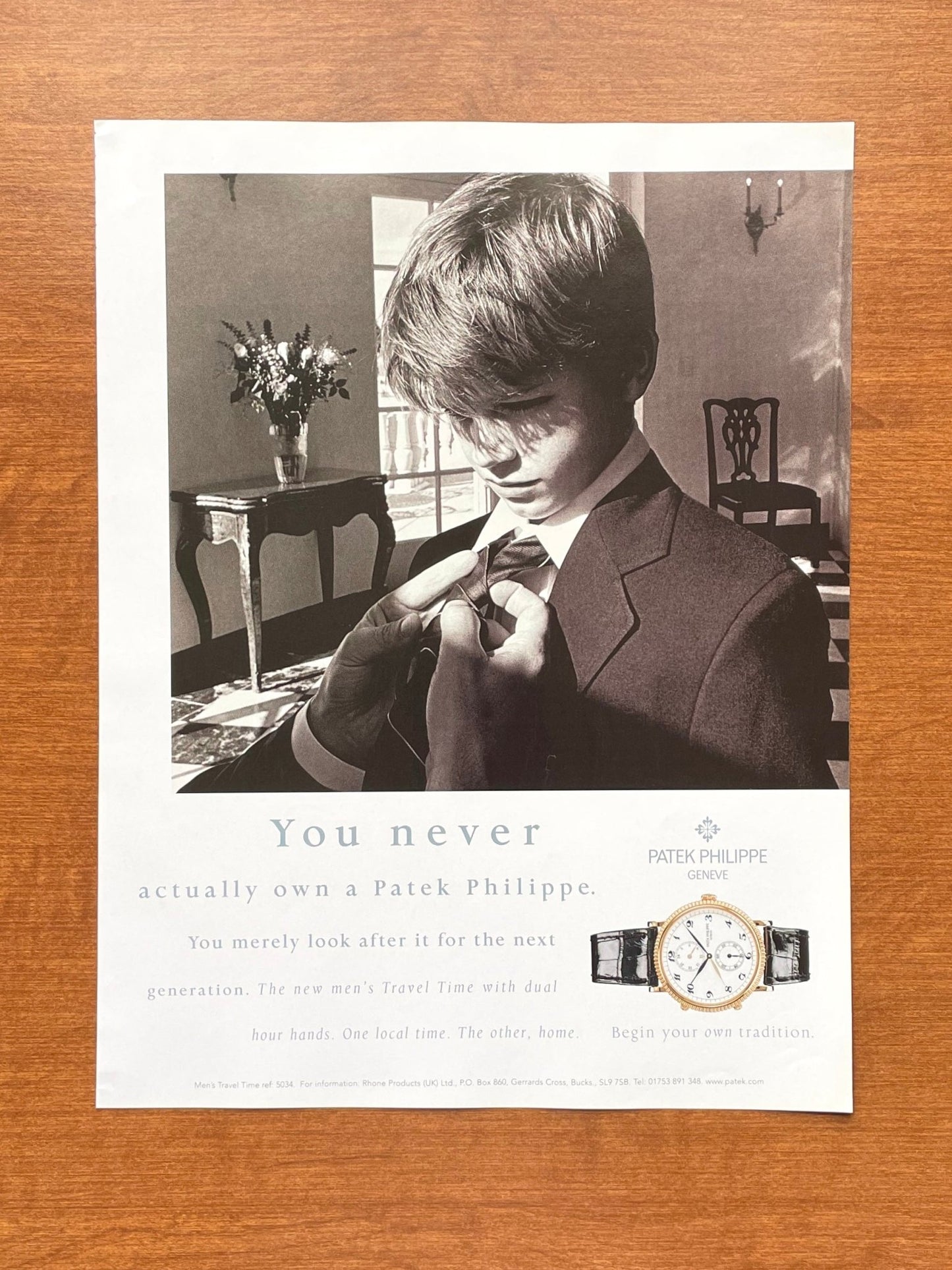 1998 Patek Philippe Travel Time Ref. 5034 Advertisement