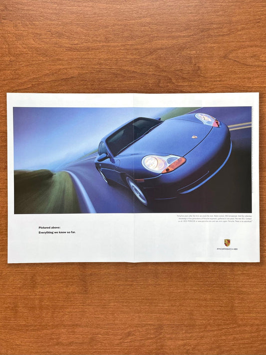 1998 Porsche 911 "Everything we know so far" 2 - page Advertisement