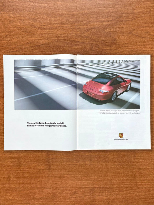 2002 Porsche 911 Targa "93 million mile journey worthwhile" Advertisement