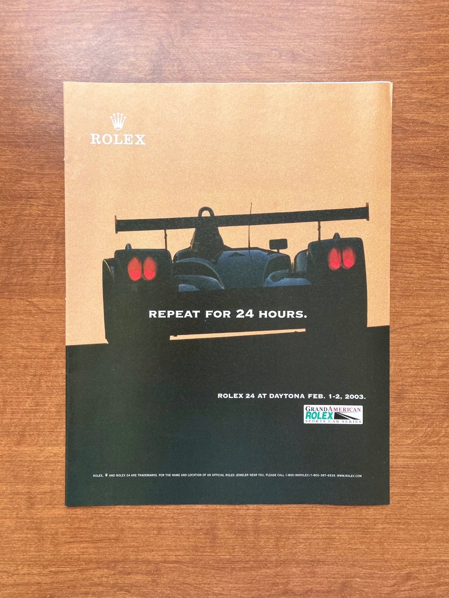 2002 Rolex 24 at Daytona Advertisement