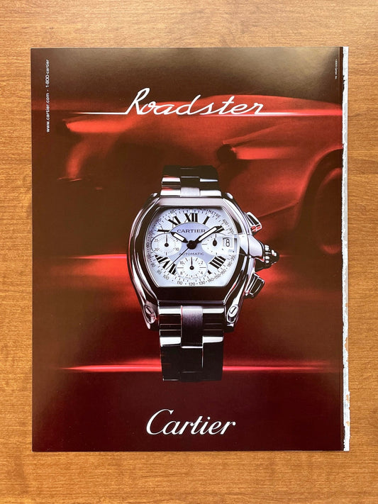 2004 Cartier Roadster Advertisement