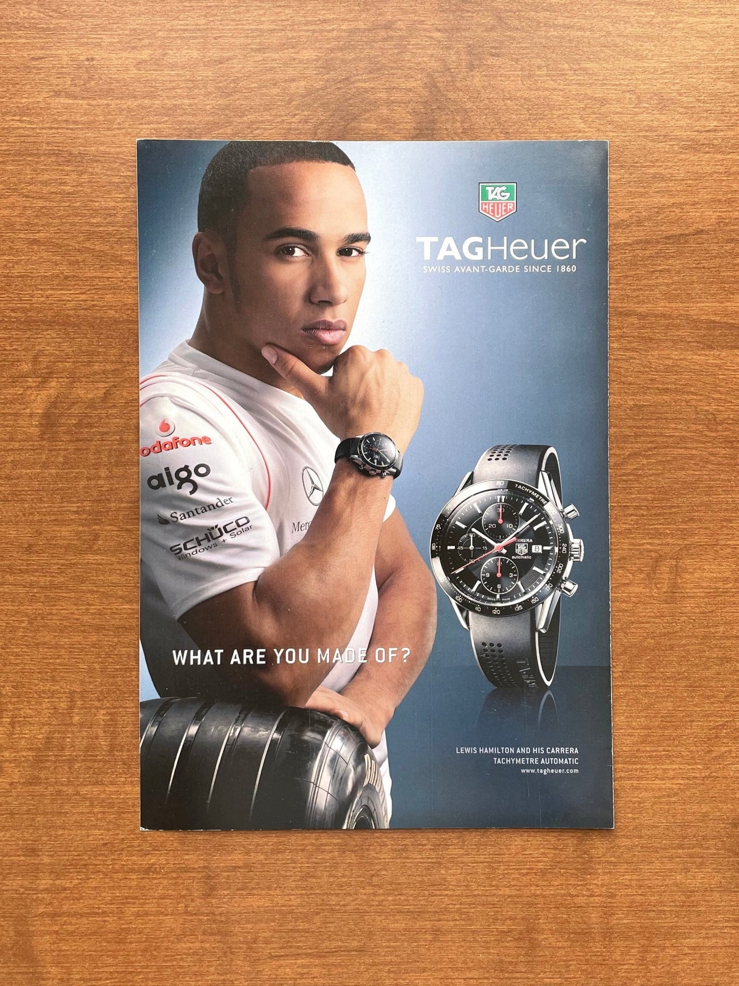 2007 Heuer Carrera feat. Lewis Hamilton Advertisement