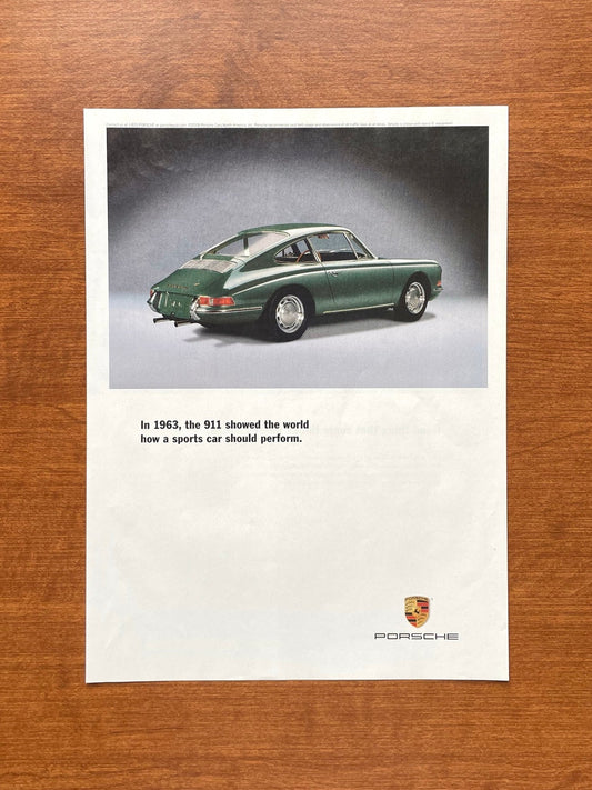 2008 Porsche "how a sports car should perform." Advertisement