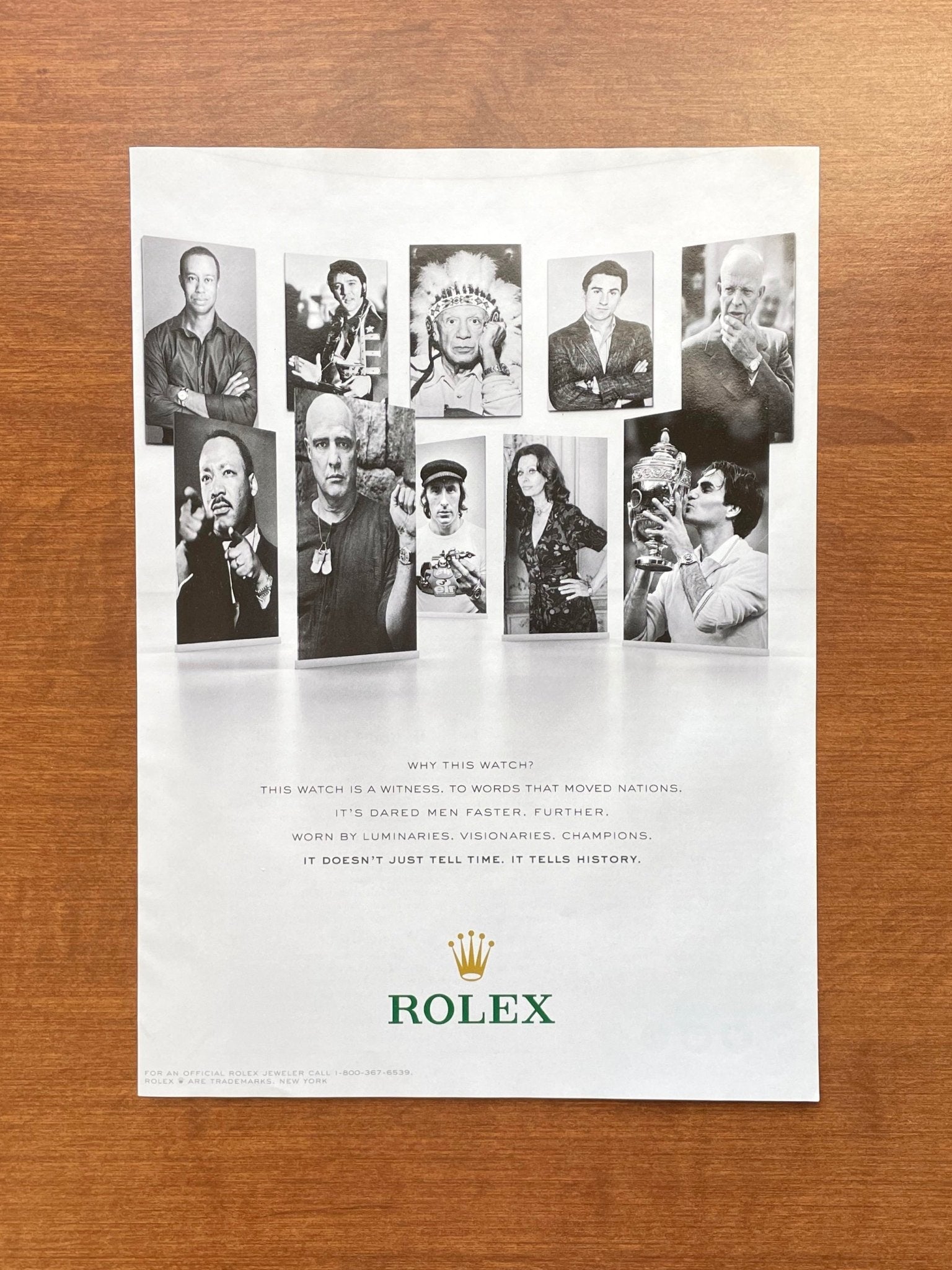 2013 Rolex "Why This Watch?" feat. Picasso Advertisement