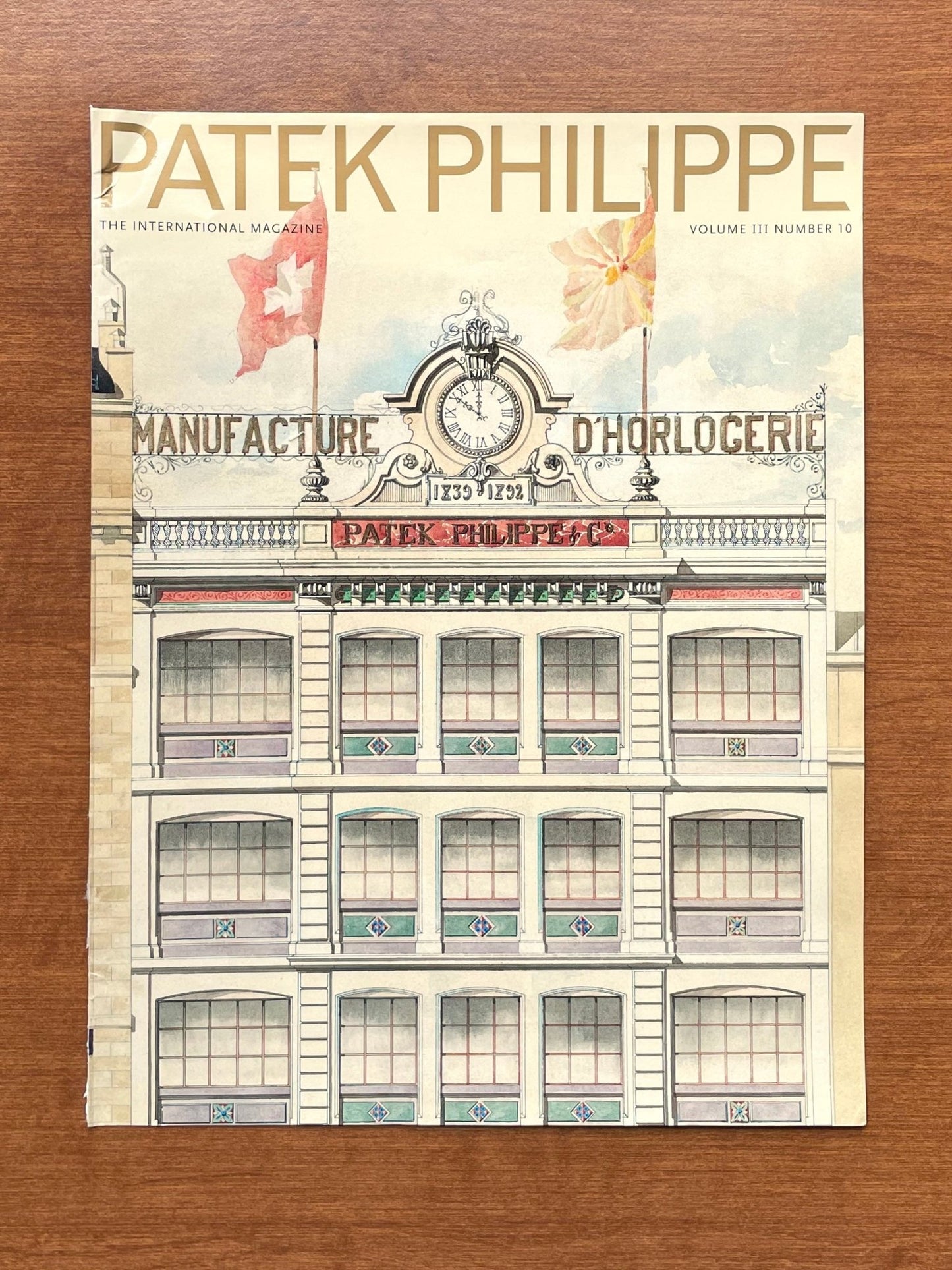 2014 Patek Philippe Magazine Original Cover