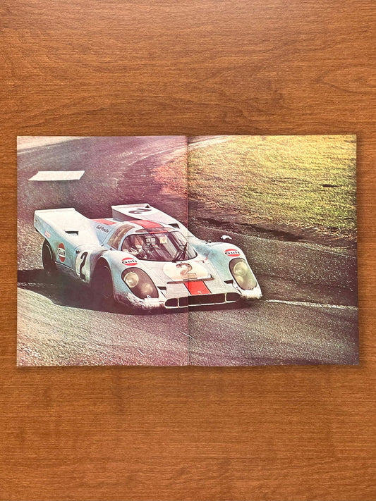 Gulf Porsche 917K Original Magazine Image