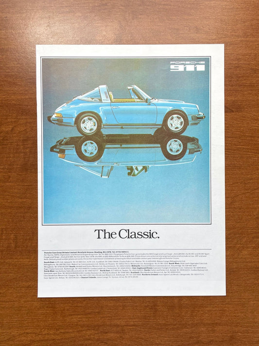 Porsche 911 "The Classic" Advertisement