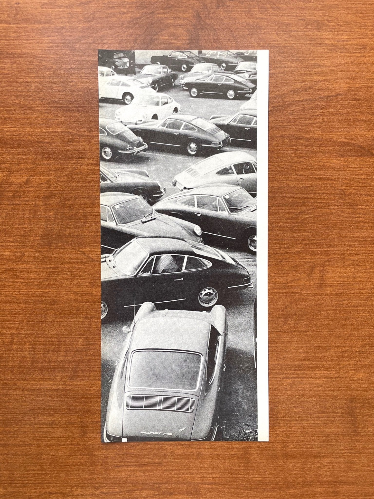 1965 "Porsche 911s in parking lot" Advertisement