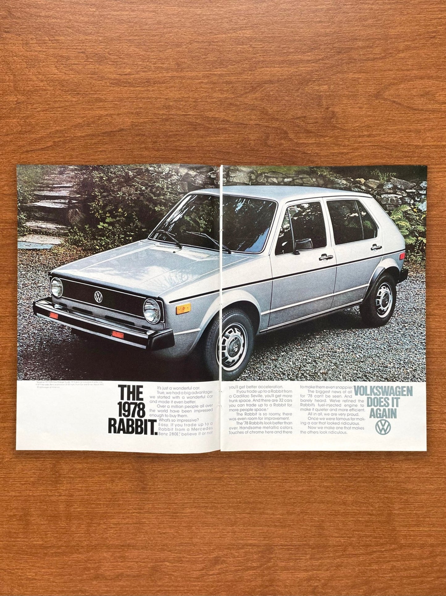 1977 Volkswagen VW Rabbit Advertisement