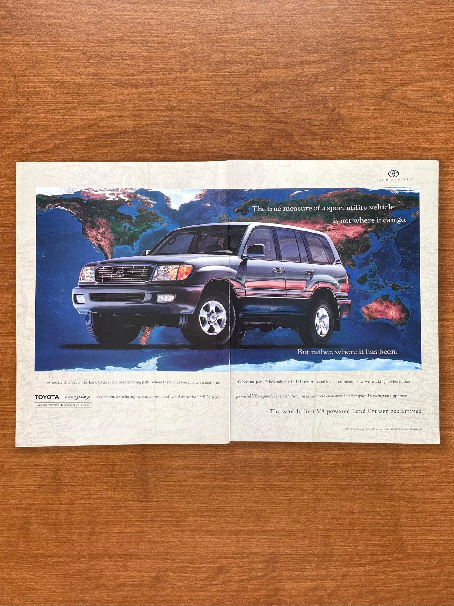 1999 Toyota Land Cruiser "True Measure of a SUV..." Advertisement