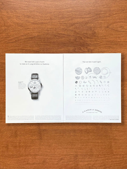 2008 A. Lange & Sohne Langematik Perpetual Advertisement