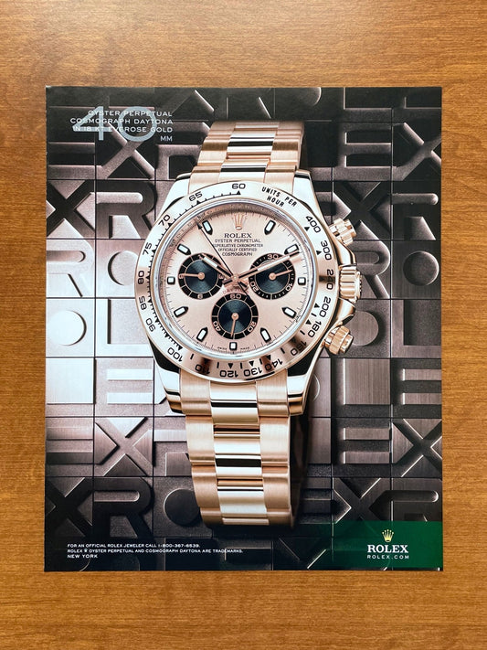 2010 Rolex Daytona Ref. 116505 Advertisement