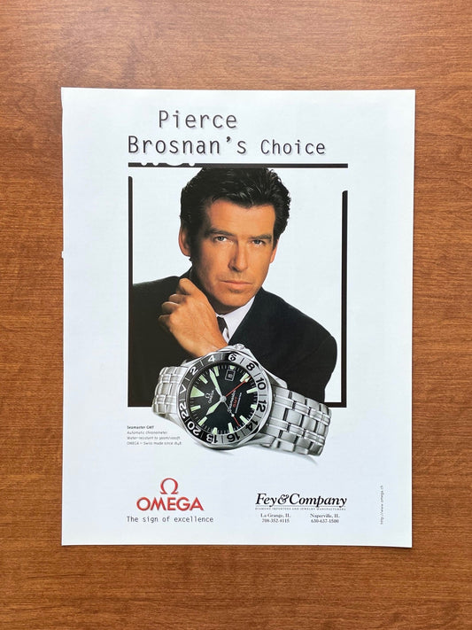 Omega Seamaster GMT Advertisement