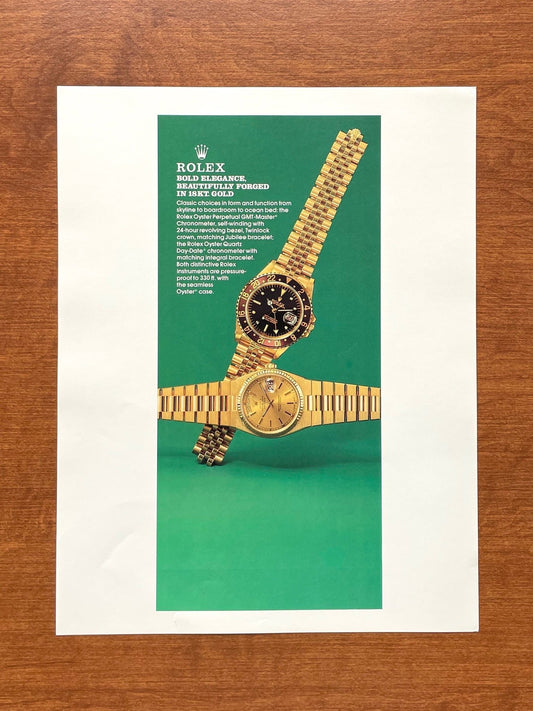 Rolex GMT Master Ref. 16758 Advertising Proof