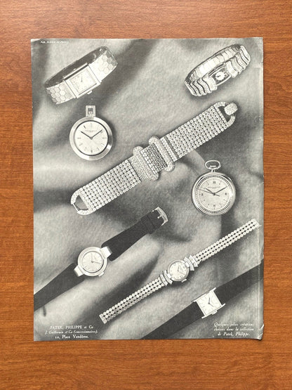 Vintage Patek Philippe Watches Advertisement